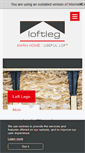 Mobile Screenshot of loftleg.com